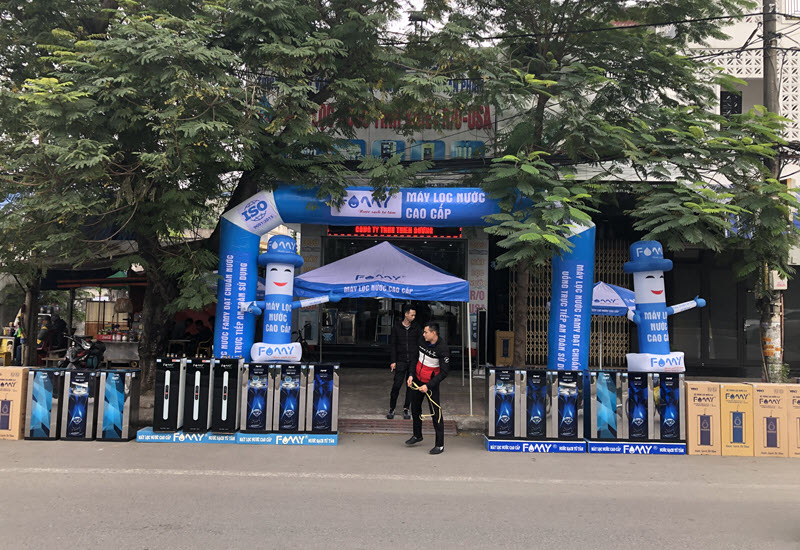 Chương trình roadshow, giới thiệu bán hàng của Famy