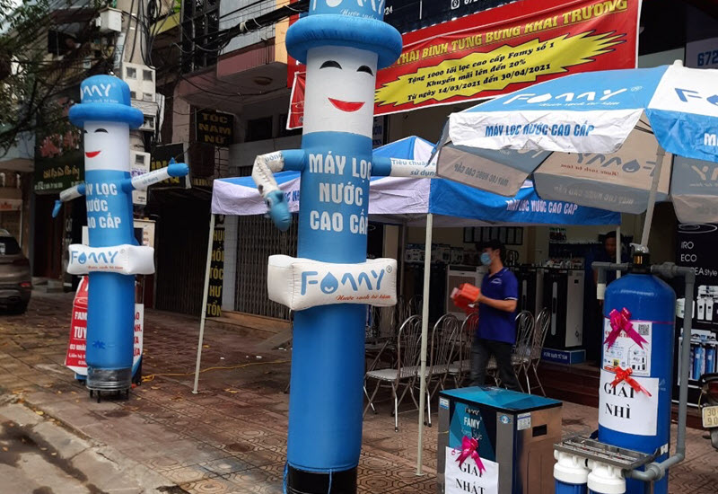 Chương trình roadshow, giới thiệu bán hàng của Famy