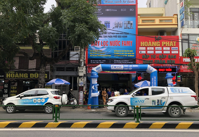 Chương trình roadshow, giới thiệu bán hàng của Famy