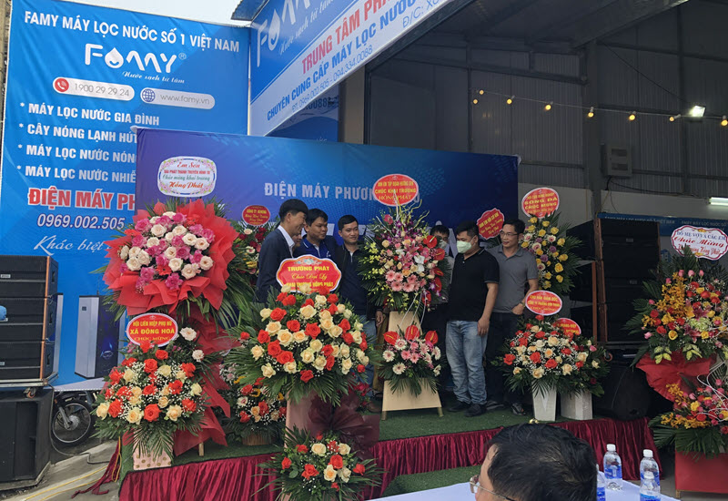 Chương trình roadshow, giới thiệu bán hàng của Famy