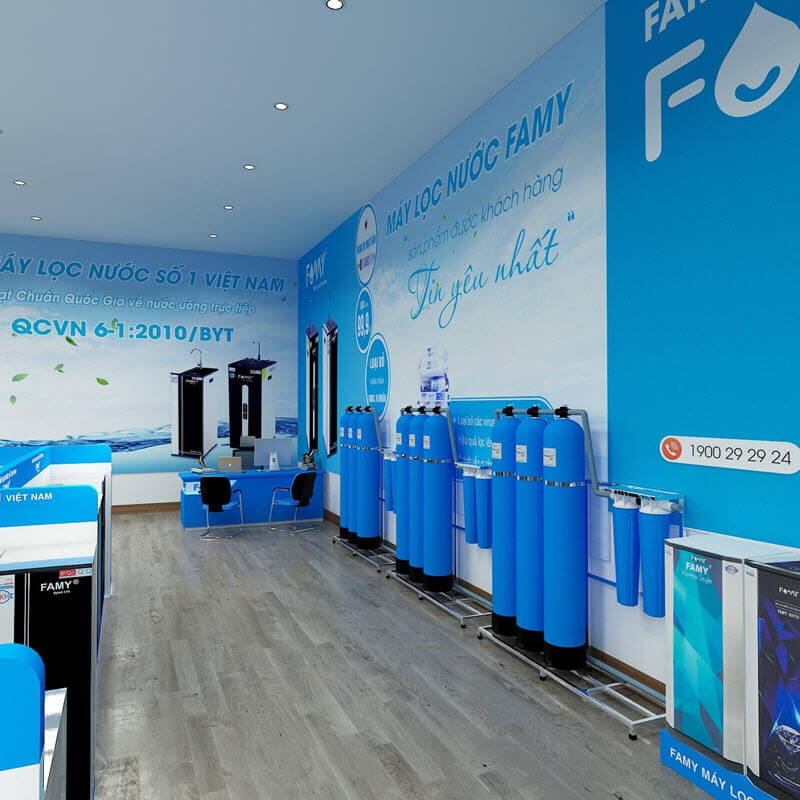 Giá kệ trưng bày sản phẩm Famy