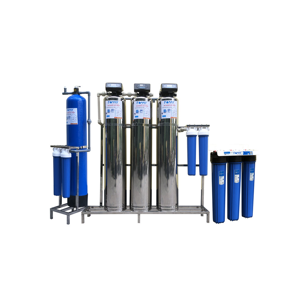 Hệ thống lọc nước tổng đầu nguồn gia đình