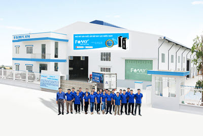 Nhà máy sản xuất lắp ráp máy lọc nước Famy Việt Nam